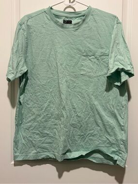 Greg Norman Collection Short-Sleeve Pocket Tee in Mint
